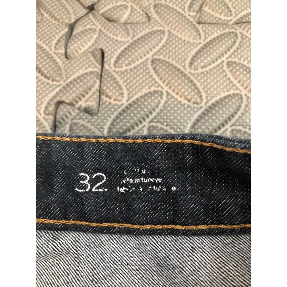 Pilcro Jeans Womens 32‎ Blue Dark Wash Flare Split Hem Denim Pants